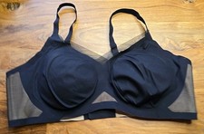 Honeylove Women's Crossover Wire Free Bra Black Size XL 38D/DD Comfort Everyday