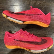 Nike Air Zoom Victory  Hyper Pink Orange  Track Spikes CD4385-600 Size 11.5
