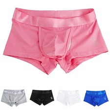 Boxer uomo cotone traspirante mutande con sacchetto separato stile