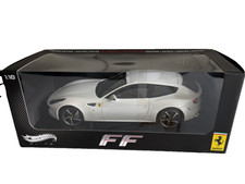 Hot Wheels Elite White Ferrari FF 1/18 Scale Limited Edition 5000 Diecast Model