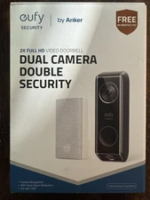 Eufy Dual Camera Double Security 2k Full HD Doorbell