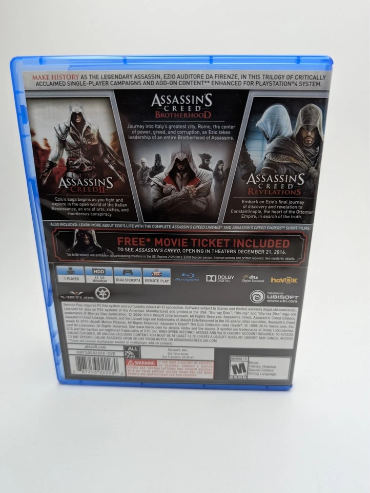 PS4 Assassin’s Creed Lote Valhalla Odyssey Origins Unity Ezio Colección En muy buena condición Foto 3 de 4