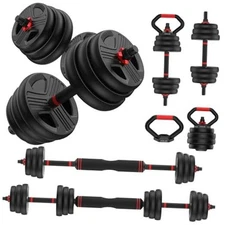 Adjustable dumbbell set,20/35/45/55/70/90lbs Free Weights set with upgraded 