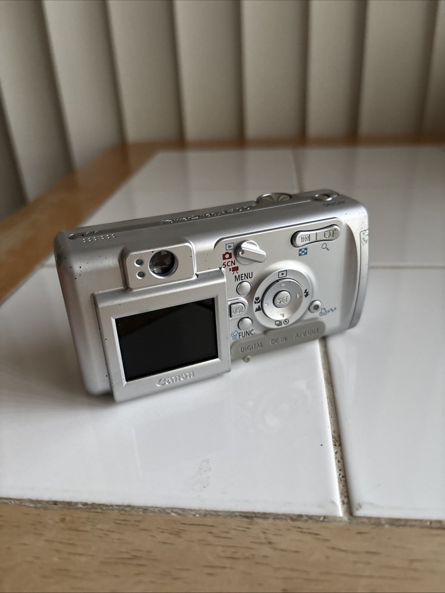 Canon PowerShot A400 3.2MP Compact Digital Silver Camera Tested | eBay