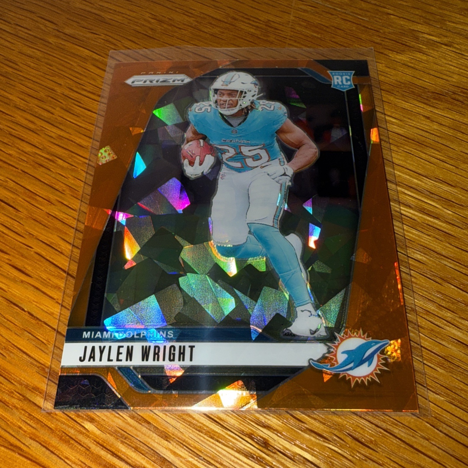 2024 Panini Prizm - Orange Ice Prizm #348 - Rookies - Jaylen Wright