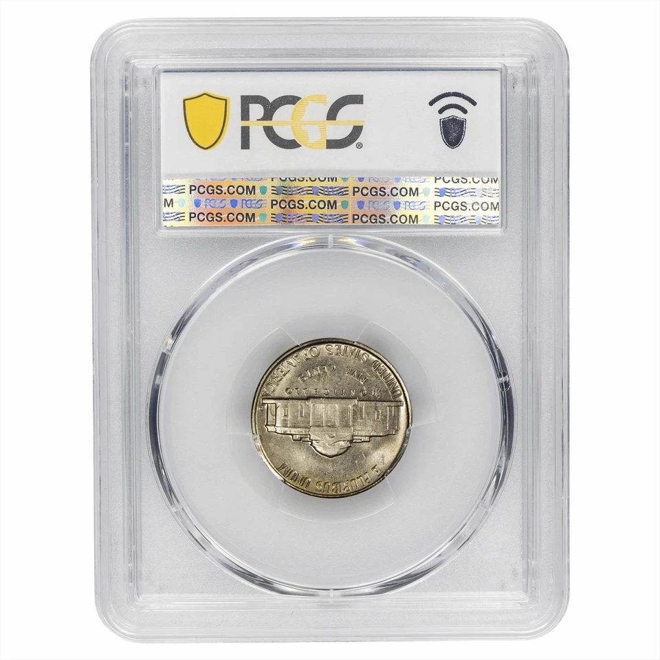 1952D Jefferson Nickel 5C PCGS MS 66 - Image 2 of 3