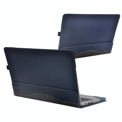 Laptop Schutzhülle PU Leder für Huawei Honor MagicBook (Dunkelblau