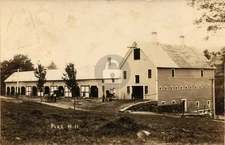 Big Carriage Barn Pike NH New Hampshire Livery Stable RPPC Photo Postcard COPY