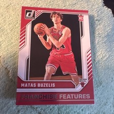 Panini Donruss 2024-25 Franchise Features Matas Buzelis #4 RC Chicago Bulls