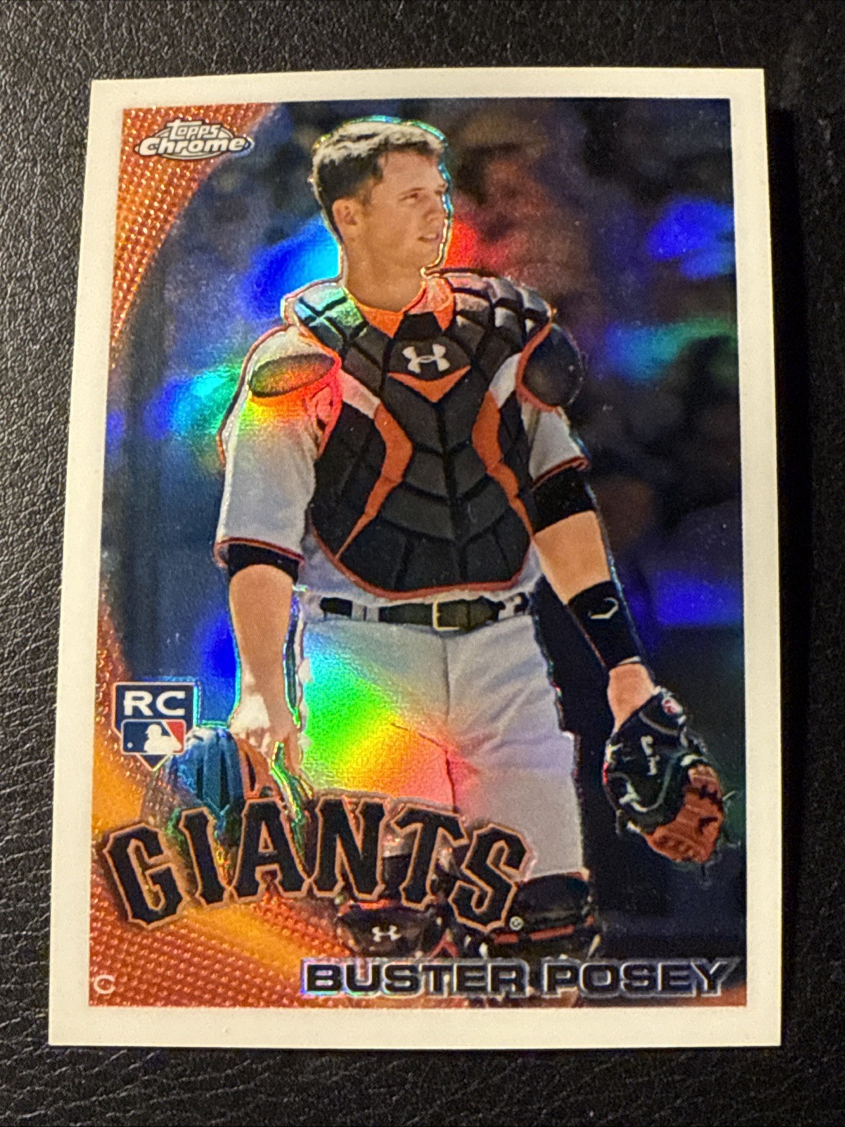 2010 Topps Chrome Wrapper Redemption Refractors Buster Posey Giants RC Rookie