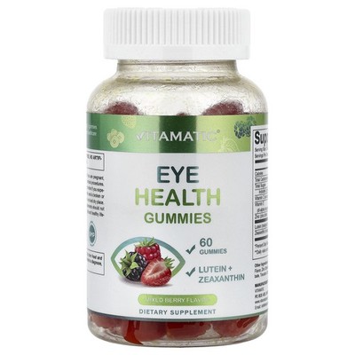Eye Health Gummies, Mixed Berry, 60 Gummies