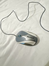 Vintage Microsoft Notebook Optical Mouse 3000 Model 1049 USB Wired - Working