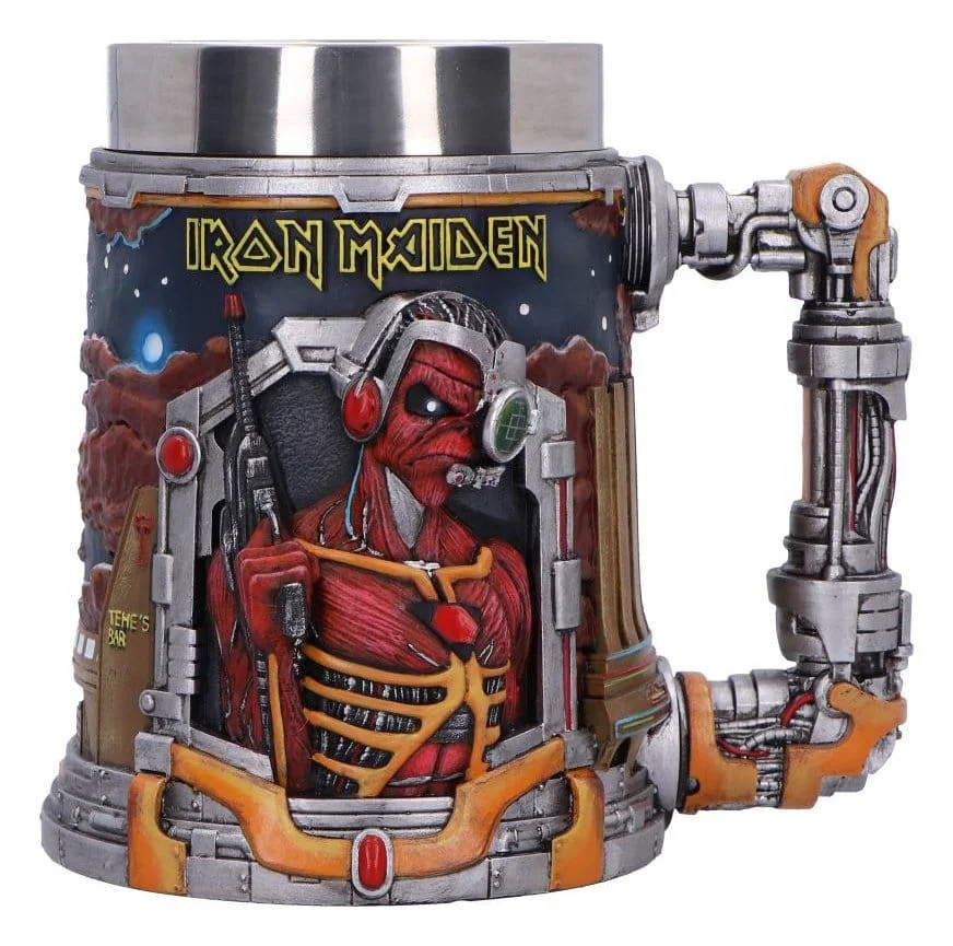 Iron Maiden chope Somewhere In Time idée cadeau idéale pour fan de métal