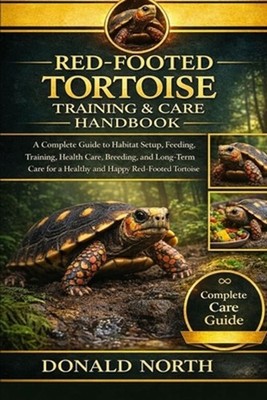 Red-Footed Tortoise Training & Care Handbook: A Complete Guide to Habitat Setup,