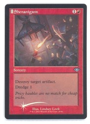 Shenanigans #18 Retro Frame Foil – Modern Horizons (MH1)