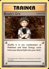 Pokemon Brock's Grit 74/108 Evolutions Non-Holo 5 Card Lot