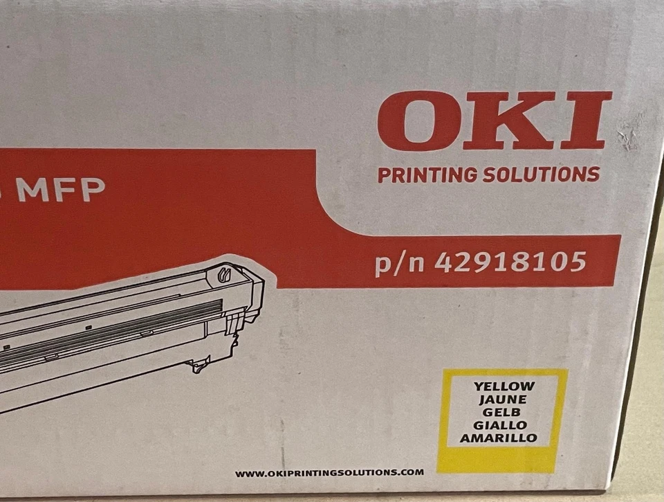 OKI 42918105 Bildtrommel YELLOW (C9600, C9650, C9655, C9800, C9850, C9850 MFP) - Bild 4 von 4