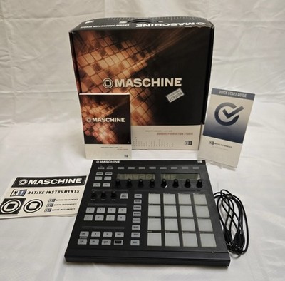 Native Instruments Maschine Pad Controller Software Included w/ Box Manuals USB