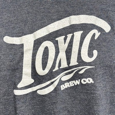 TOXIC BREW CO Dayton craft beer Ohio T shirt XL brewery Oregon District 2013