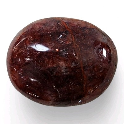 Red Quartz Crystal Polished Pebble Brazil 52.2 grams.