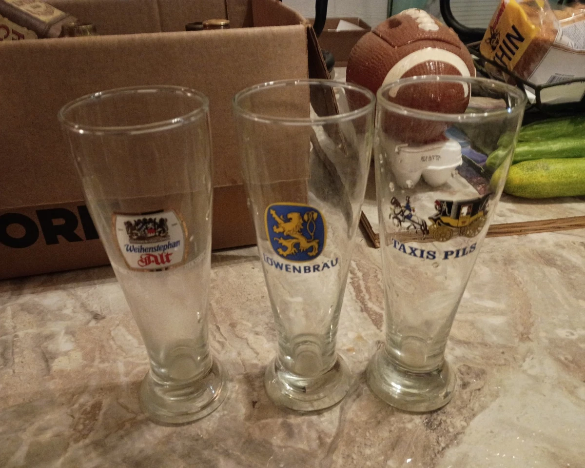Weihenstephan Indiana Collectible German Beer Glasses for sale