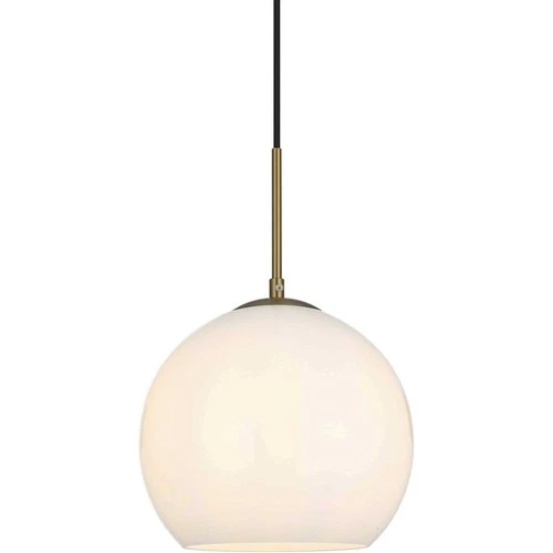 Living District LD2213SG Baxter 1 Light 10 inch Satin Gold Pendant Ceiling Light - Picture 3 of 10