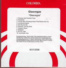 glasvegas s/t cd promo