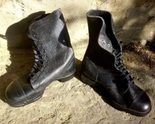 New Vintage Army High Leg DMS Cadet Boots  Sizes 6 & 8  Goth, Skinhead