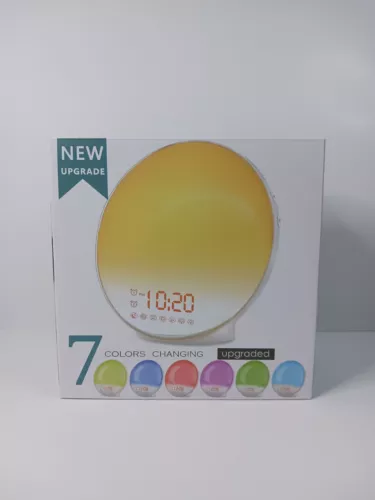 Wake Up Light Sunrise Alarm Clock for Kids Heavy Sleepers Bedroom with Sunris