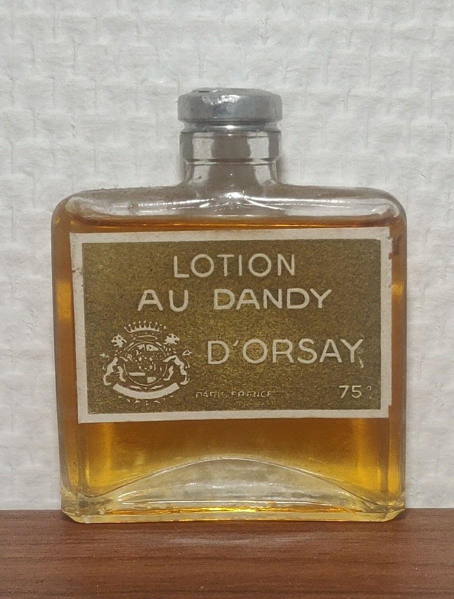 Lotion Au Dandy d'Orsay 50 ml. Flacon scellé. Étiquette. Parfait état