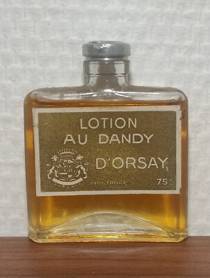 Au Dandy d'Orsay Lotion 50ml. Sealed bottle. label. Mint Condition 