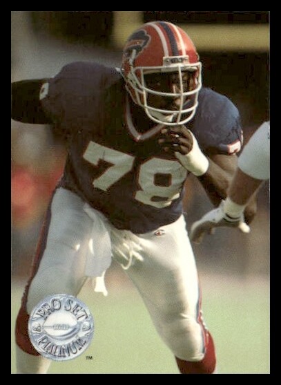 1991 Pro Set Platinum #8 Bruce Smith Buffalo Bills