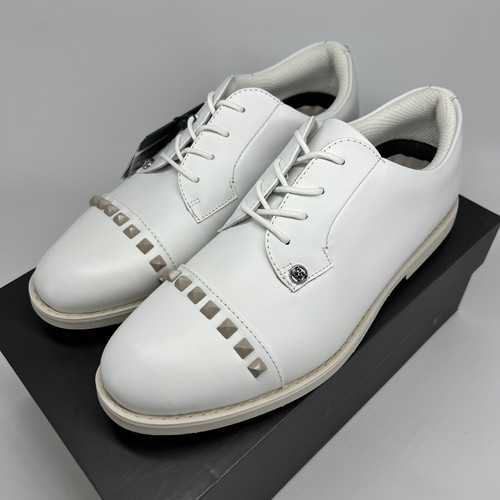 Size 10 G/Fore Stud Cap Toe Gallivanter Womens White Pink Golf Shoes