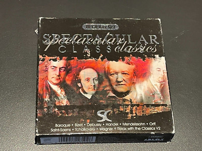 Spectacular Classics - 10 CD's Box Set - 2003 Musicbank Ltd - Set 2 - Used VGC