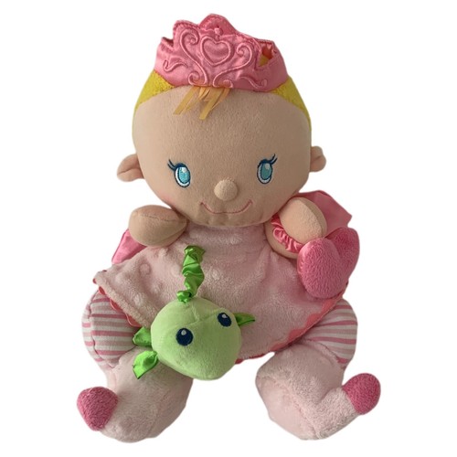 Fisher Price Perfectly Pink Baby Doll Princess Rattle Fairy Wings ...