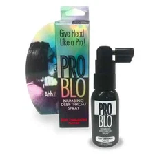 Problo Numbing Deep-Throat Spray 1oz - Sexy Cinnamon