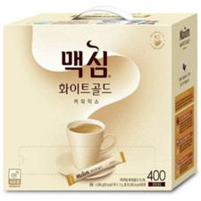  FREE SHIPPING Korean Instant Coffee Mix Maxim White Gold 400 Sticks