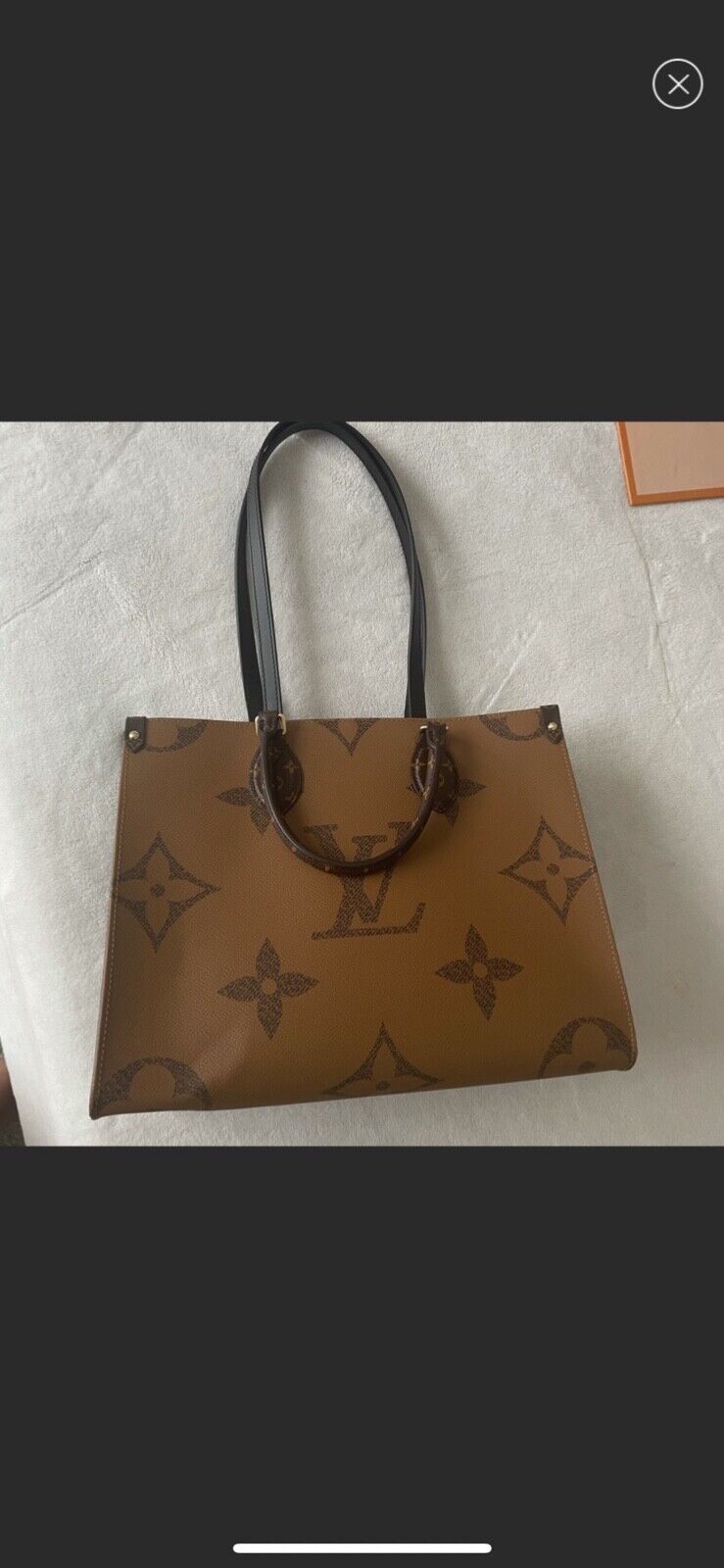 Louis Vuitton, Bags, 2hplouis Vuitton Reverse Monogram Onthego Mm