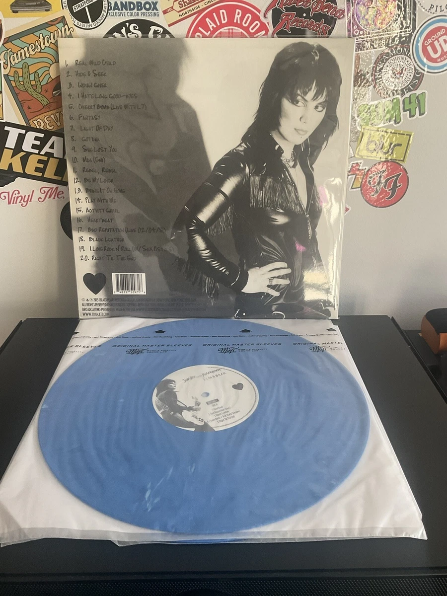 JOAN JETT AND THE BLACKHEARTS Flashback 2LP VG++ BLUE VINYL /3300 RSD RARE