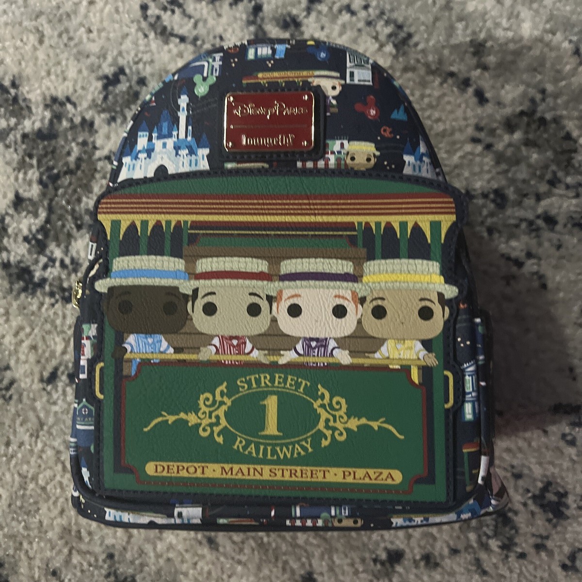 Loungefly Disney World Parks Exclusive Main Street USA 