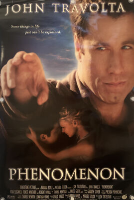 PHENOMENON Original One Sheet DS/Rolled Movie Poster - 1996 - JOHN TRAVOLTA