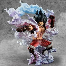 MegaHouse One Piece P.O.P Genuine Monkey D Luffy Gear 4 Snakeman from JAPAN
