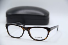 NEW COACH HC 6081 5120 HAVANA GOLD AUTHENTIC EYEGLASSES 51-18
