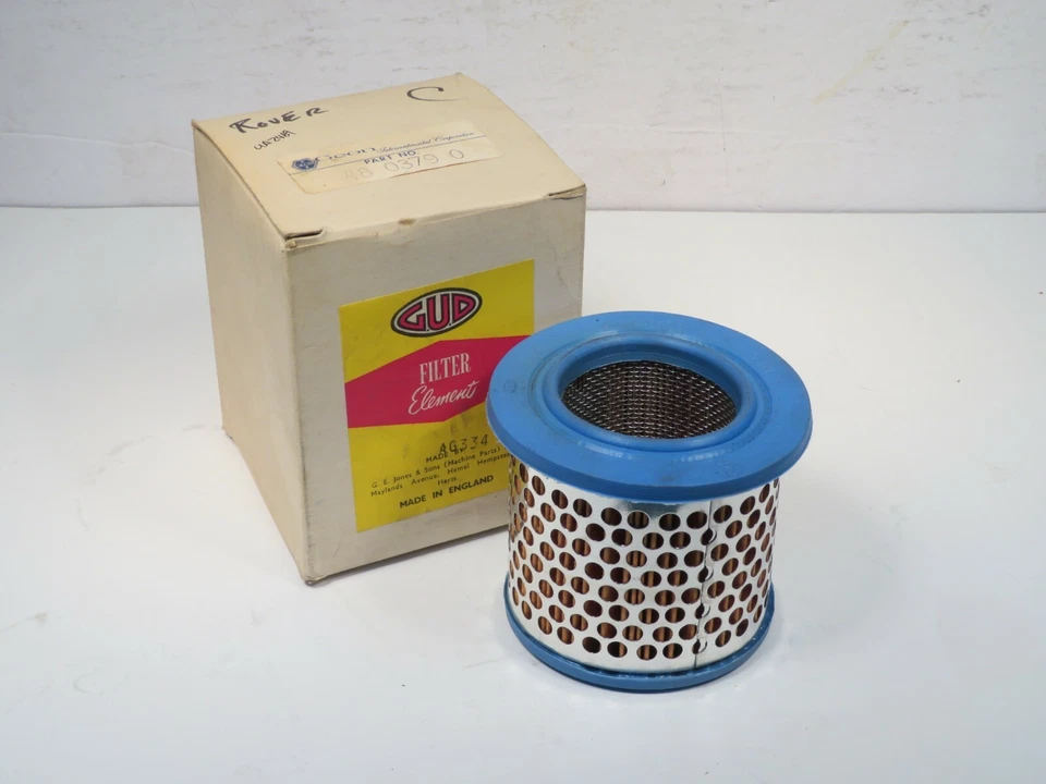 Filtro de aire compatible con Saab 96 Sport 1966-1968 marca GUD AG334 Foto 2 de 3