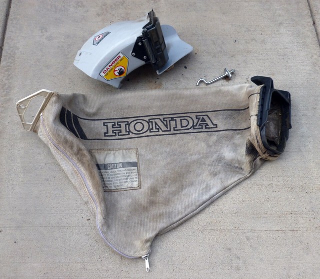 Honda HRS21 LAWN MOWER GRASS BAG KIT 06811VA2800 CHUTE & HANGER eBay