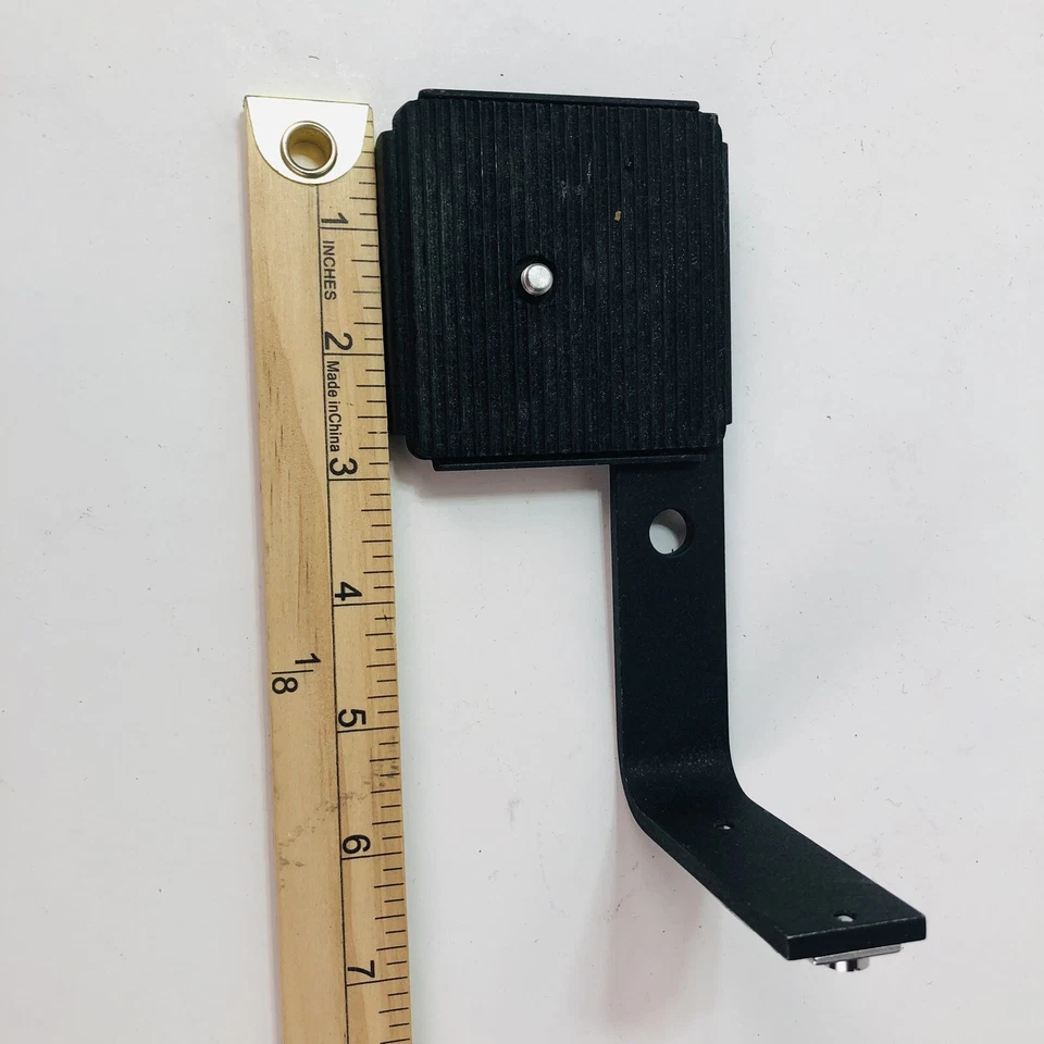 Soporte Rollei Reflex L con accesorio de mango de flash de placa base para cámara TLR de colección Foto 4 de 4