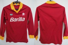 Maglia maglia giallorossi AS Roma 1987-1988 maglia home barilla nr ennerre S L/S