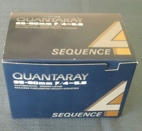 Quantaray 35-80 mm F/4-5.6 Automatic Zoom Lens Macro Focusing Multi-Coated - 第 1/5 張圖片