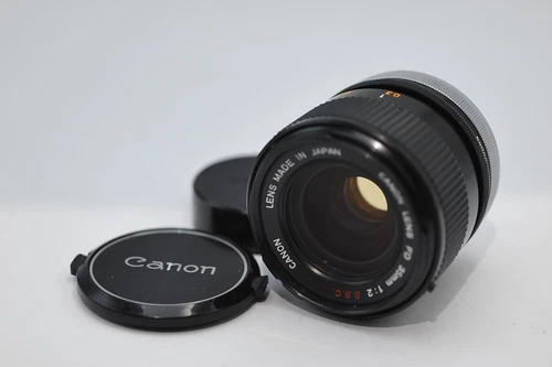 Canon FD 35mm F/2 S.S.C. Concave MF Lens
