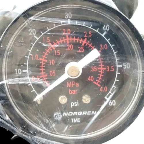 New Norgren 5PG-312-000 Pressure Gauge 1/8"NPT 0-60psi - Image 4 of 4